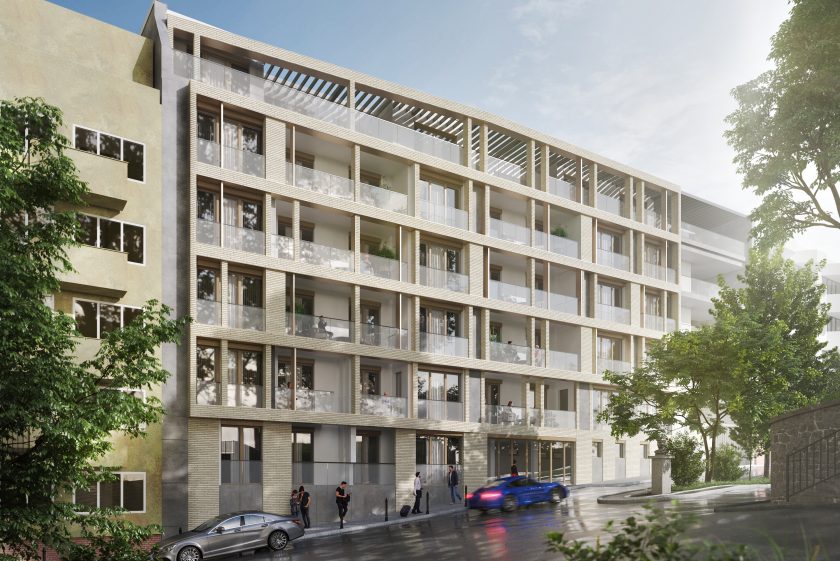 Jó úton halad a Dyer által tervezett új lakásfejlesztés Budapest I. kerületében